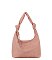 Knotted Handle Detail Hobo Shoulder Handbag