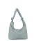 Knotted Handle Detail Hobo Shoulder Handbag