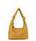 Knotted Handle Detail Hobo Shoulder Handbag