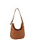 Wide Front Pocket Daily Leather Tote