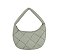 Eco stitch Puffy Woven Hobo Shoulder Bag