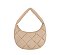 Eco stitch Puffy Woven Hobo Shoulder Bag