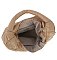 Soft Puffy Woven Shoulder Bag Hobo