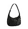 Puffy Woven Shoulder Bag Hobo