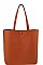 2IN1 TWO COLOR REVERSIBLE TOTE AND CLUTCH SET