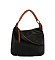 Laser Cut Printed Shoulder Bag Hobo