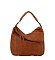 Laser Cut Printed Shoulder Bag Hobo