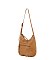 Fashion Stripe Quilted Shoulder Bag Hobo