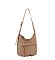 Fashion Stripe Quilted Shoulder Bag Hobo