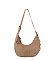 Fashion Woven Stripe Shoulder Bag Hobo