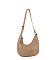 Fashion Woven Stripe Shoulder Bag Hobo