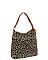 Reversible Leopard Shoulder Bag