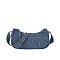 Denim Canvas Messenger Crossbody Bag