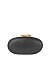 Oval Marble Clutch Evening Bag