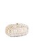 Oval Marble Clutch Evening Bag