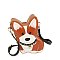 Fashion Corgi Crossbody Bag