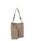 2 In 1 Pattern Woven Tote With Matching Pouch