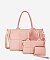 Fashion Woven Shopper 3-in-1 Set