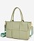 Fashion Woven Shopper 3-in-1 Set