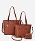 V Accent 3-in-1 Shopper Set