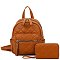 Quilted Classic Backpack 2-in-1 Set