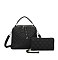 Quilted Top Handle 2-in-1 Satchel