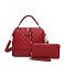 Quilted Top Handle 2-in-1 Satchel