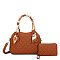 2 in 1 Fashion Satchel Bag Set