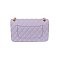 Quilt Embossed Jelly Candy Classic Shoulder Bag