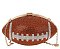 Rhinestone Bling Football Clutch