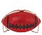 Rhinestone Bling Football Clutch