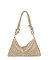 Rhinestone Metal Mesh Evening Shoulder Bag Hobo