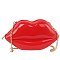 Lips Clutch Crossbody Bag