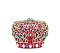 Rhinestone Crown Clutch Evening Bag