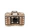 Rhinestone Camera Clutch Evening Bag