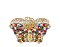 Embellished Butterfly Clutch Evening Bag