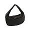 Embossed Woven Shoulder Bag Hobo