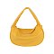 Embossed Woven Shoulder Bag Hobo