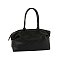 Embossed Woven Duffle Overnight Weekender Bag