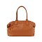 Embossed Woven Duffle Overnight Weekender Bag