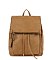 Fashion Flap Drawstring Backpack