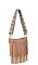 Women Crossbody Guitar strap Tassel Handbag