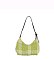 Fringe Flower Plaid Shoulder Bag