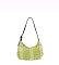 Fringe Flower Plaid Shoulder Bag