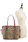 2-in-1 Vida Leopard Print Tote Set