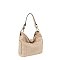 Fashion Whipstitch Bucket Shoulder Bag