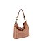 Fashion Whipstitch Bucket Shoulder Bag