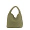 Fashion Woven 2-in-1 Shoulder Bag