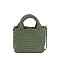 Fashion Woven 2-in-1 Satchel