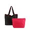 Fashion Woven Reversible 2-in-1 Shopper